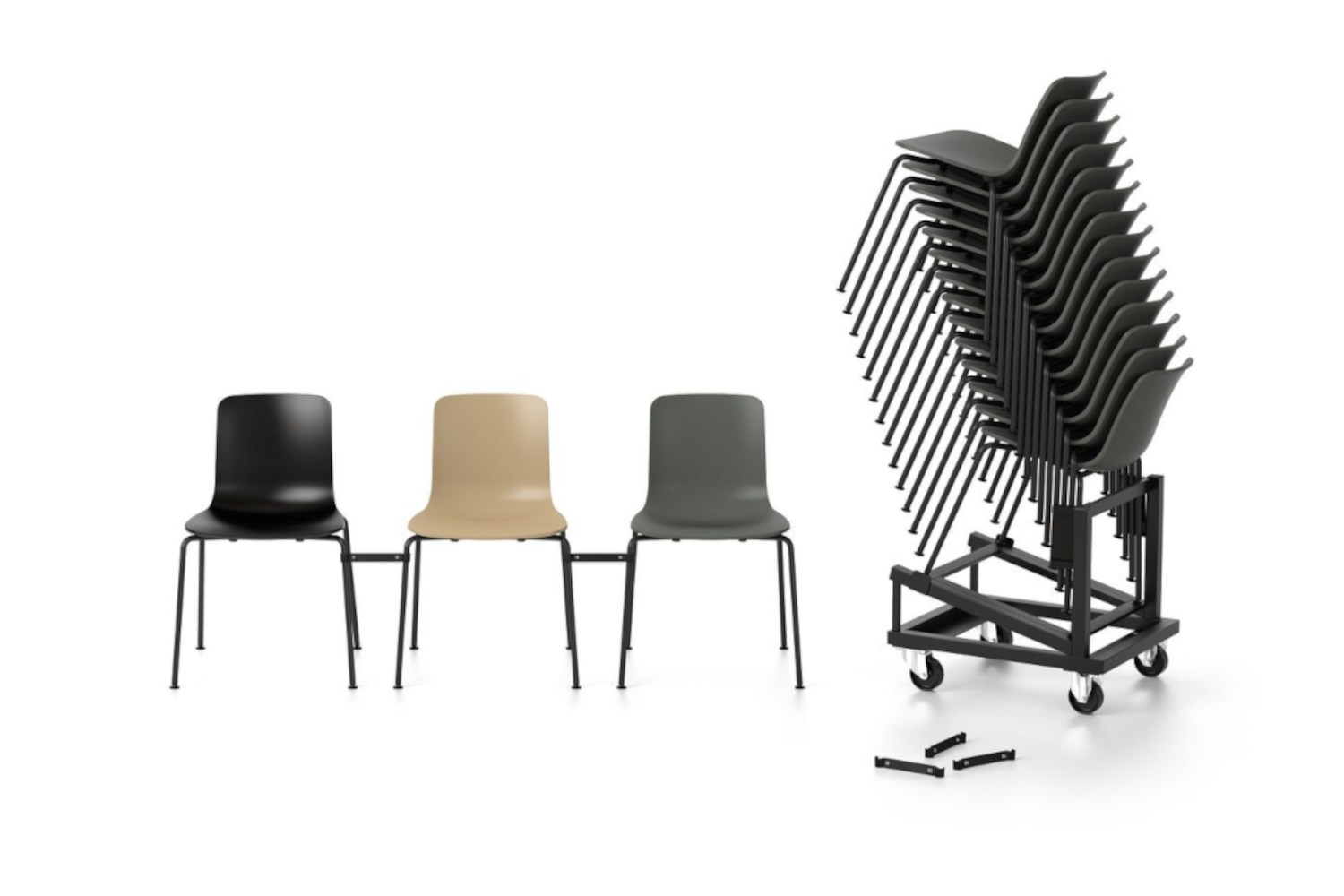 Vitra Stuhl HAL RE stapelbar